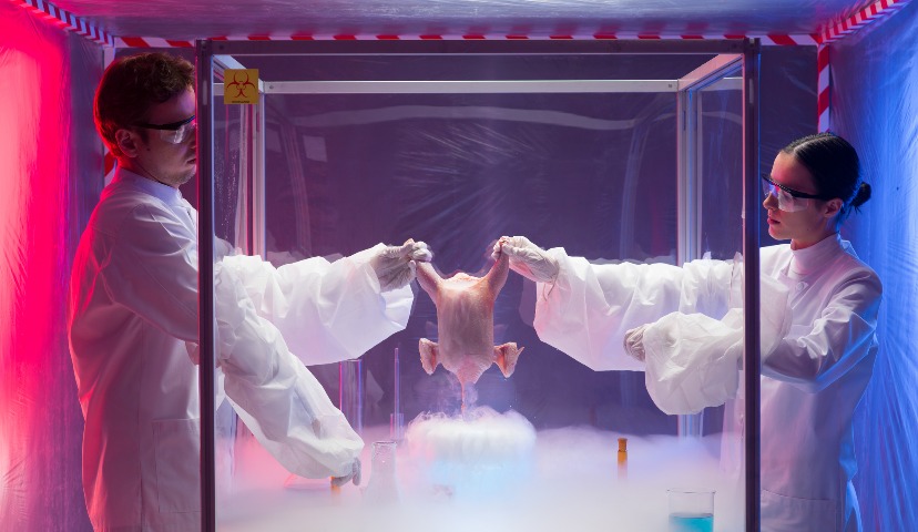 Вы бы съели курицу, выращенную в лаборатории?