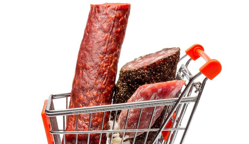 Карты расходов населения на сырокопченую колбасу