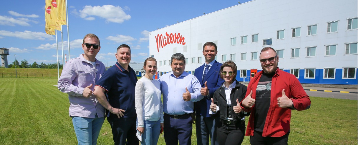 Открытый бизнес и понятные стратегии: иностранные коллеги посетили завод «Маревен»