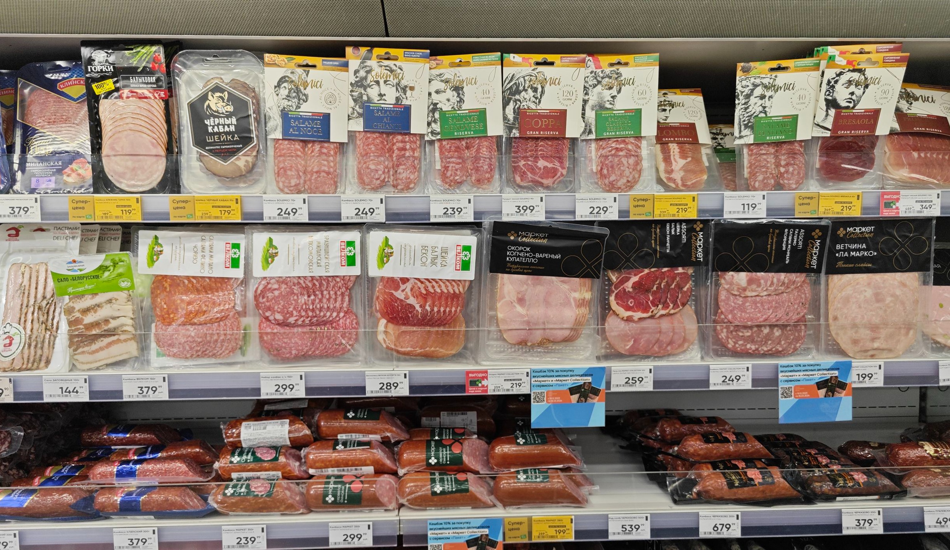 Итоги 2023 года: рост производства колбасных изделий восстанавливается