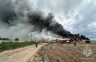 В производственном цехе Ивановской птицефабрики произошел пожар
