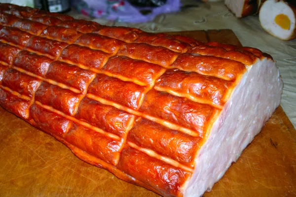 Производство коллагеновой пленки и ее использование для формовки мясных продуктов