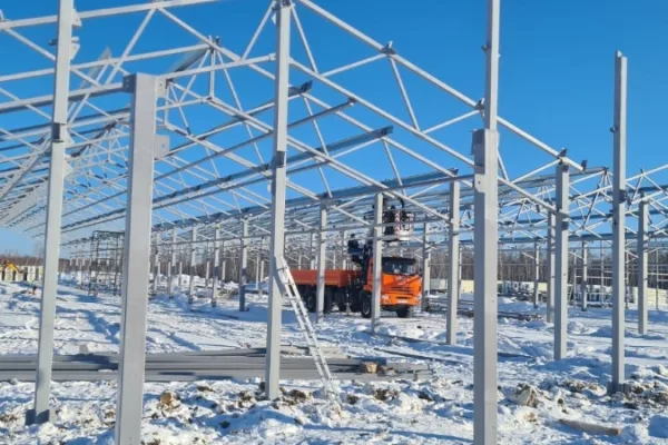 Группа компаний «Дамате» ведет строительство племенного репродуктора в Тюменской области