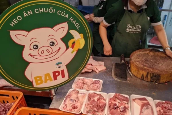Вьетнам: HAGL расширяет розничные продажи свинины под брендом Bapi