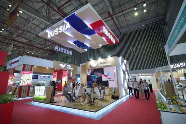 Российские экспоненты провели более 120 встреч в первый день выставки Vietfood & Beverage