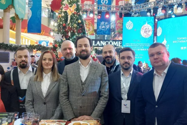 Аби заявила о себе на первом в Китае фестивале российских товаров