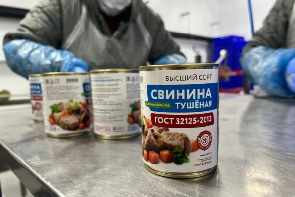 В «Агро-Белогорье» запущено производство мясных консервов