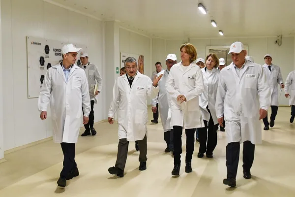 Предприятия «Дамате» в Пензенской области посетила Оксана Лут