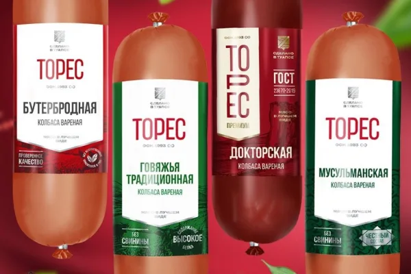 ТОРЕС представил колбасы и мясные деликатесы в обновленной упаковке
