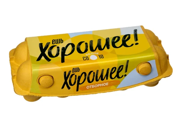 ТАВРОС перезапускает бренд яиц «Ешь хорошее» на федеральном уровне