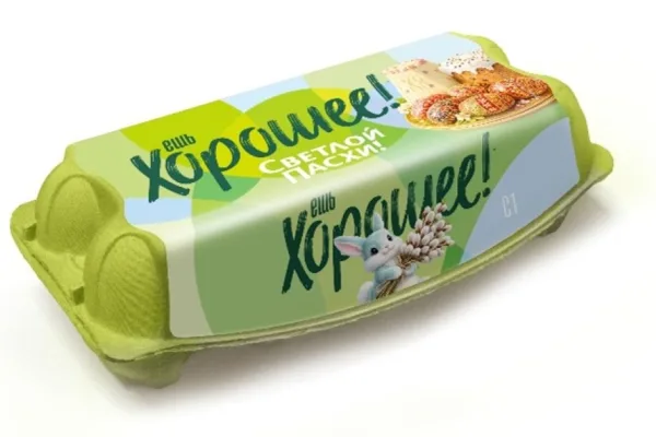 Группа ТАВРОС выпустила пасхальную линейку яиц «Ешь Хорошее»