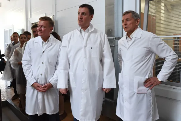 Дмитрий Патрушев посетил животноводческий комплекс «Троицкий»
